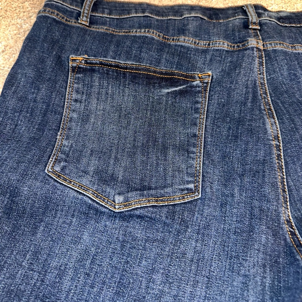Sonoma Dark Blue Jean Shorts. Size 24 - Picture 10 of 12